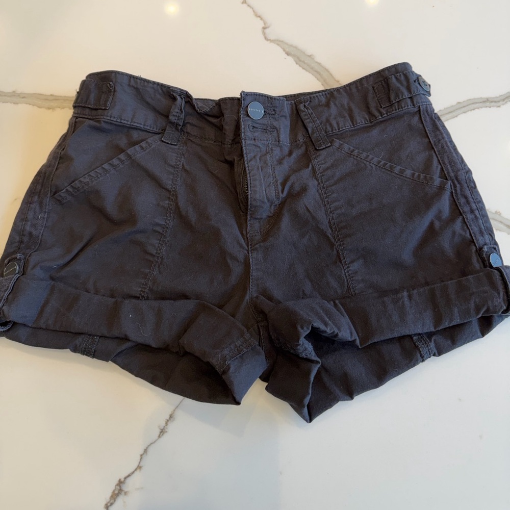 Sanctuary Adjustable Length Women’s Shorts - Black - Size 25